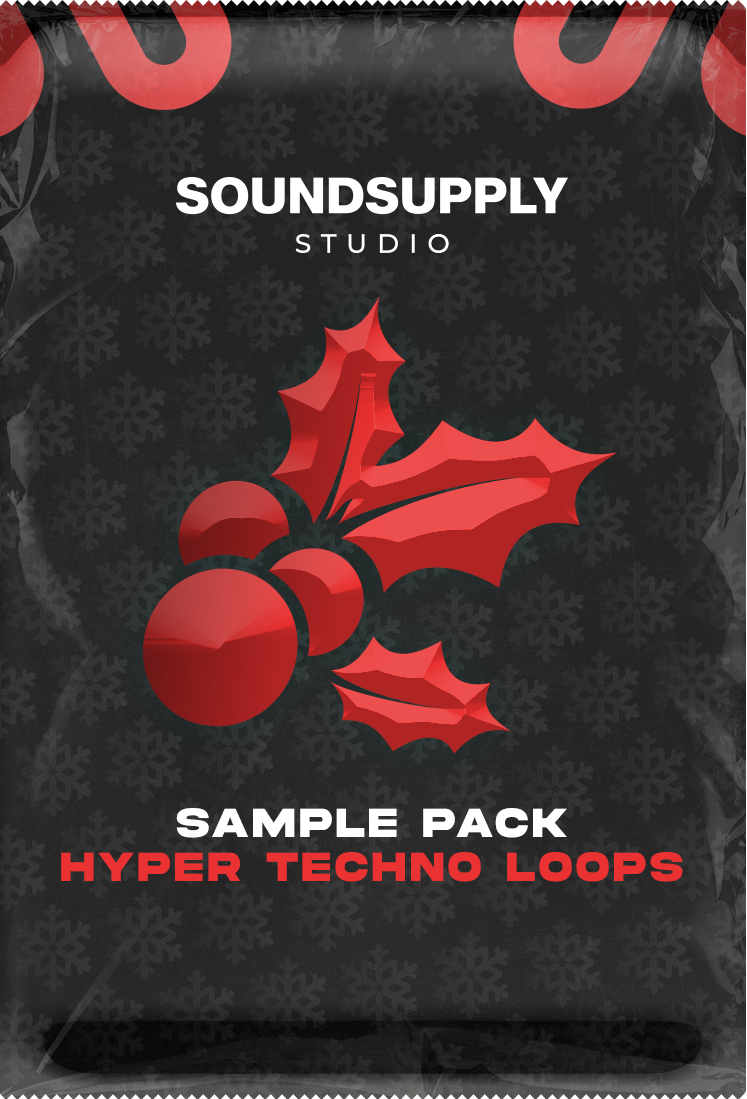Hyper Techno Loop Pack by Sound Supply Studio with free Hard Techno drums basses and synth loops